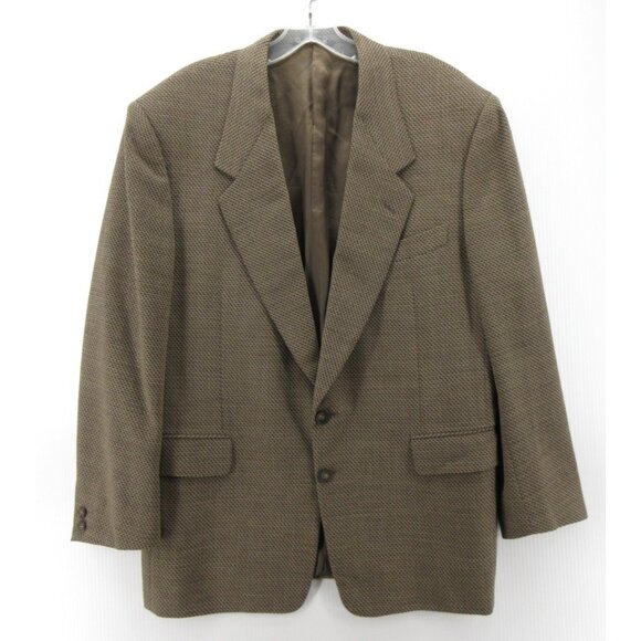 VINTAGE Canali Sport Coat 40 Milano Bernini Blazer Wool Jacket Italy - Picture 1 of 16